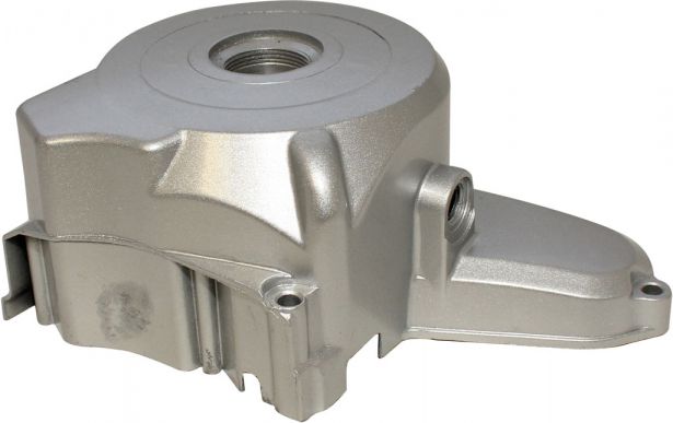 Engine Cover - Stator Cover, 50cc to 125cc, Electric Start, Top Mount Starter, 6-pole