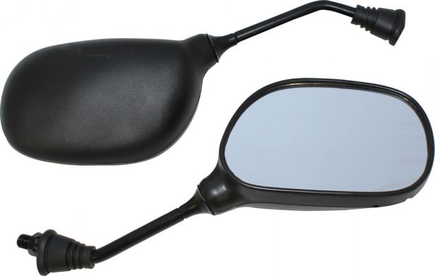 Mirror - Oval, 10mm, 2pc Set