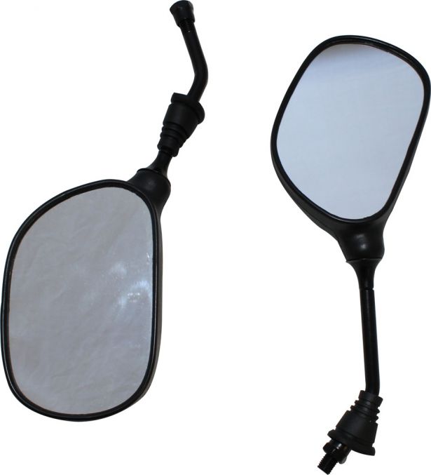 Mirror - Oval, 10mm, 2pc Set