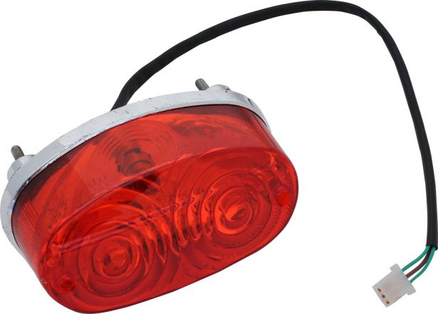 Rear Light - 50cc to 125cc ATV, Racing Style