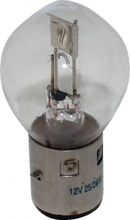 Light Bulb - 12V 25W, Dual Contact (Ba20d)