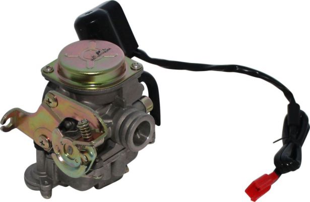 Carburetor - 18mm, Electric Choke, 50cc to 90cc, GY6