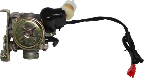 Carburetor - 18mm, Electric Choke, 50cc to 90cc, GY6