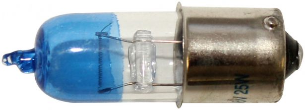 Light Bulb - 56V 25W, Single Contact, Blue