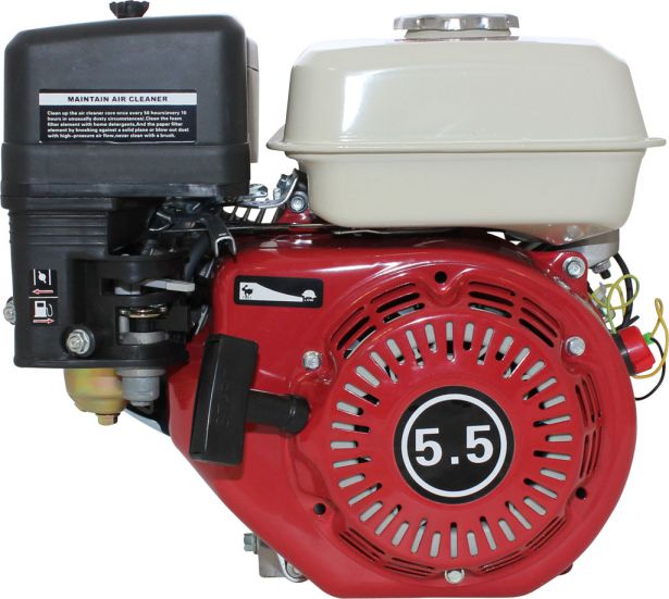 Complete Engine - 5.5HP 163cc (GX160 style) Engine with EPA