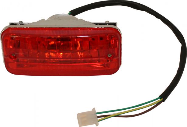 Rear Light - 50cc to 125cc ATV,  Utility Style