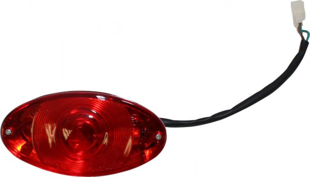 Rear Light - 150cc to 250cc ATV, Racing Style