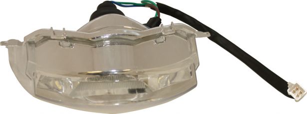 Front Light - 50cc to 125cc ATV, Racing Style