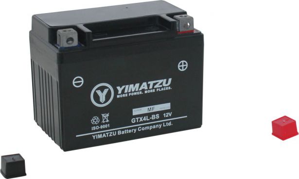 Battery - GTX4L-FA, Yimatzu Brand, Pre-Filled Gel *Copper Terminals