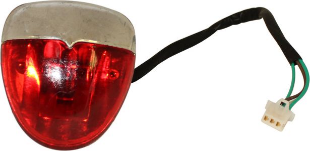 Rear Light - 50cc to 125cc ATV, Racing Style