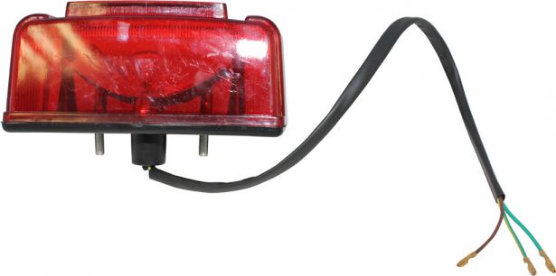 Rear Light - 150cc to 250cc, ATV, Utility Style