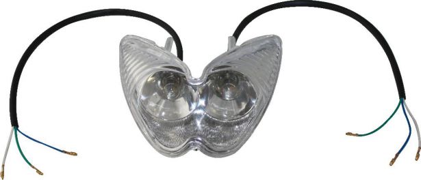 Front Light - 125cc to 250cc ATV, Racing Style