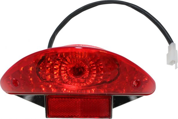 Rear Light - 150cc to 250cc ATV, Racing Style