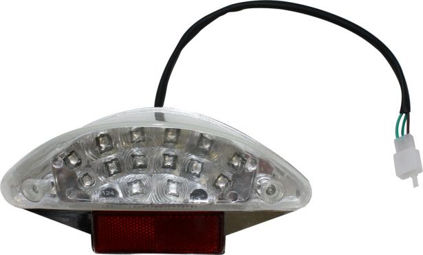 Rear Light - 150cc to 250cc ATV, Racing Style, LED