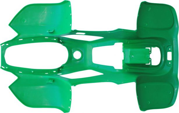 Plastic Set - 50cc to 125cc, ATV, Green, Racing Style