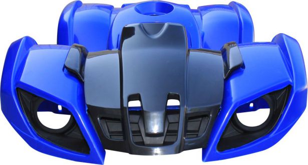 Plastic Set - 50cc to 125cc ATV, Blue, Utility Style