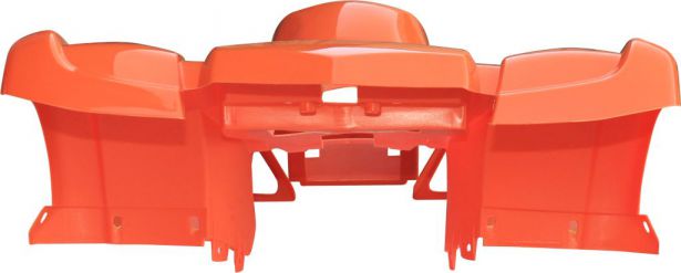 Plastic Set - 50cc to 125cc ATV, Orange, Utility Style