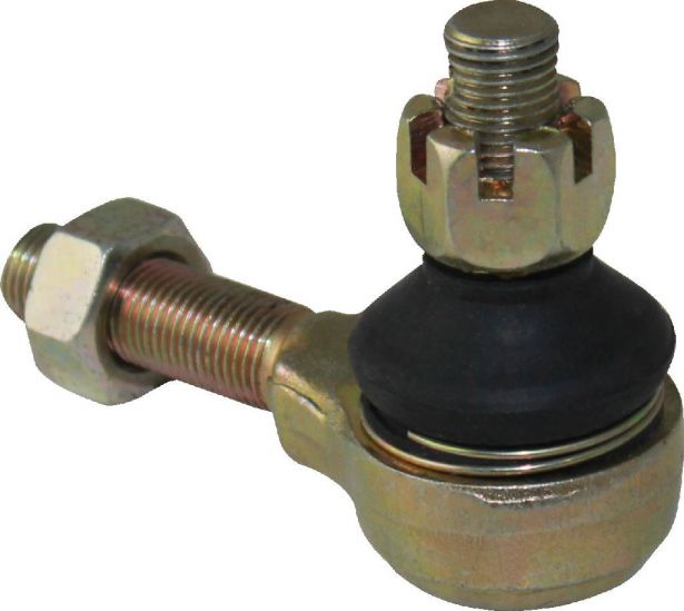 Tie Rod End - M12x1.25 Ball Stud, M12 Threaded Housing, Reverse Thread