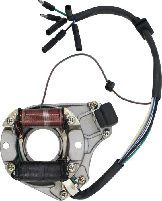 Stator - Magneto Coil, 50cc to 125cc, 6 Wire
