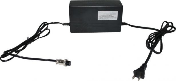 Charger - 24V, 5A, 3-Pin Inline Plug (Female DIN, GX16-3P)