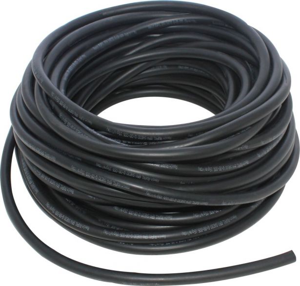 Fuel Line - Black, Tubing for Carburetors, Large, 5 meters, 8mm/13mm