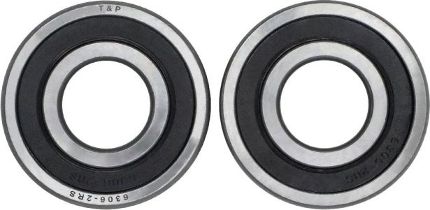 Bearing - 6306-2RS (2 pc set) 72x30x19