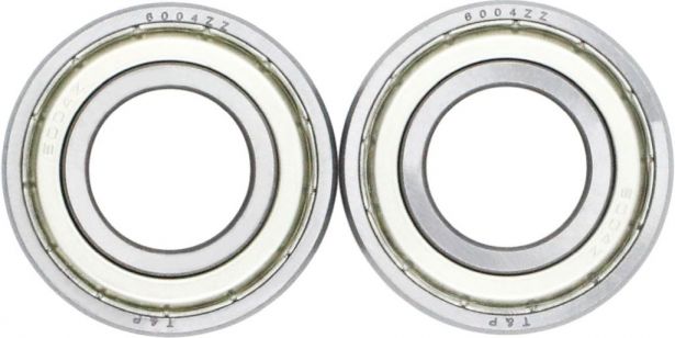 Bearing - 6004ZZ / 6104ZZ (2 pc set) 42x20x12