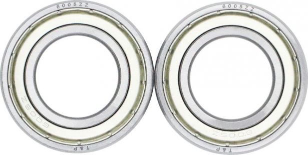 Bearing - 6005ZZ / 6105ZZ (2 pc set) 47x25x12