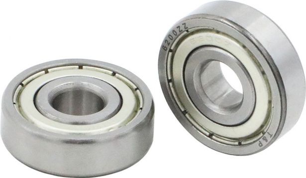 Bearing - 6200ZZ (2 pc set) 30x10x9