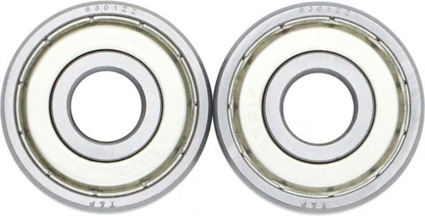 Bearing - 6301ZZ (2 pc set) 37x12x12