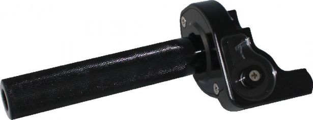 Hand Throttle - Twist Grip, CNC, 90cc to 250cc, Dirt Bike, Yimatzu Brand, Black