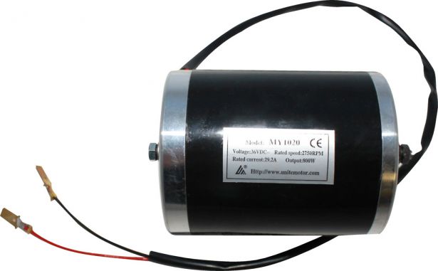 Electric Motor - DC, 36V DC, 29.2A, 800W, 2750RPM