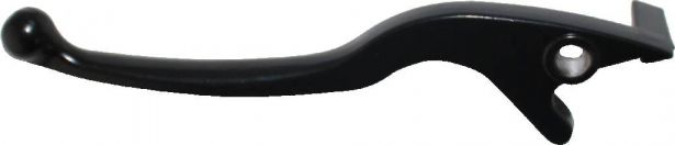 Brake Lever - Left Hand, Aluminum, Black