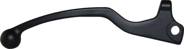 Brake Lever - Right Hand, Aluminum, Black, BR125