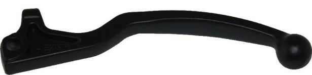 Brake Lever - Right Hand, Aluminum, Black, BR125