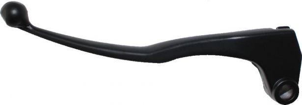 Brake Lever - Right Hand, Aluminum, Black, T125