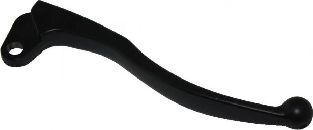 Brake Lever - Right Hand, Aluminum, Black, YR125