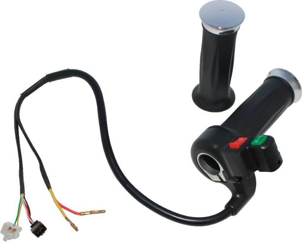 Hand Throttle - Twist Grip, Electric Scooter, 24V-96V, 350W-1000W