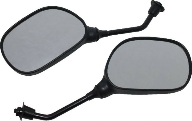 Mirror - Oval, 8mm, 2pc Set