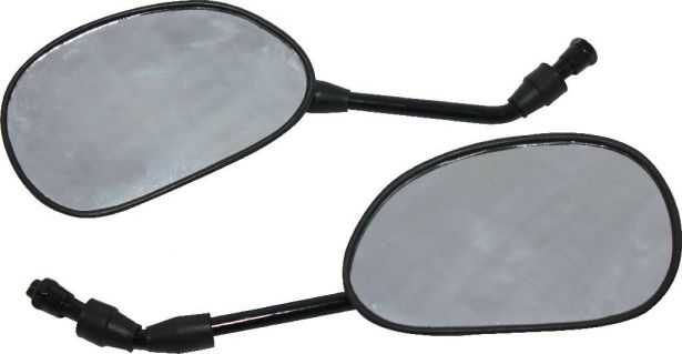 Mirror - Oval, 10mm, 2pc Set