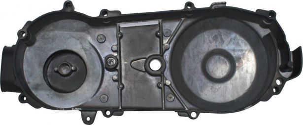 Engine Cover - Crank Case Cover, GY6 125cc, 150cc, Left, Short Case (430mm)