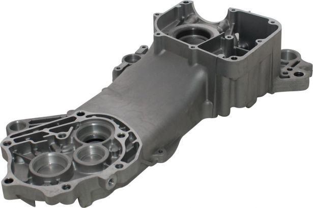 figatia Crankcase of The Aluminum Motor Stator Cover on The Left Side for GY6 