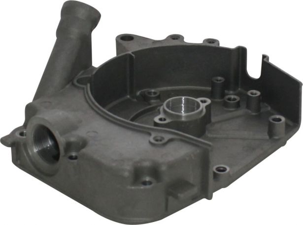 Engine Cover - Crank Case Cover, GY6, 50cc, Right