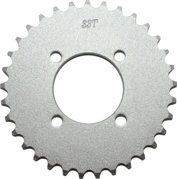 Sprocket - Rear, 420 Chain, 33 Tooth