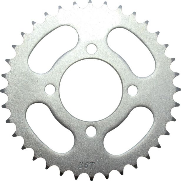 Sprocket - Rear, 428 Chain, 36 Tooth