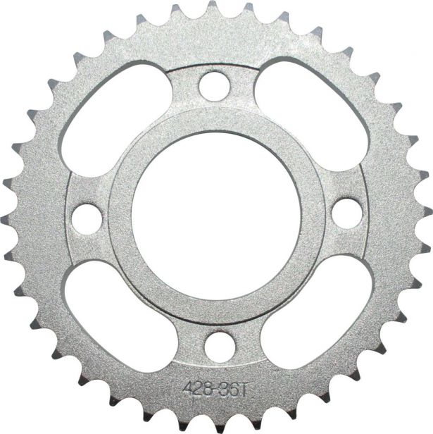 Sprocket - Rear, 428 Chain, 36 Tooth