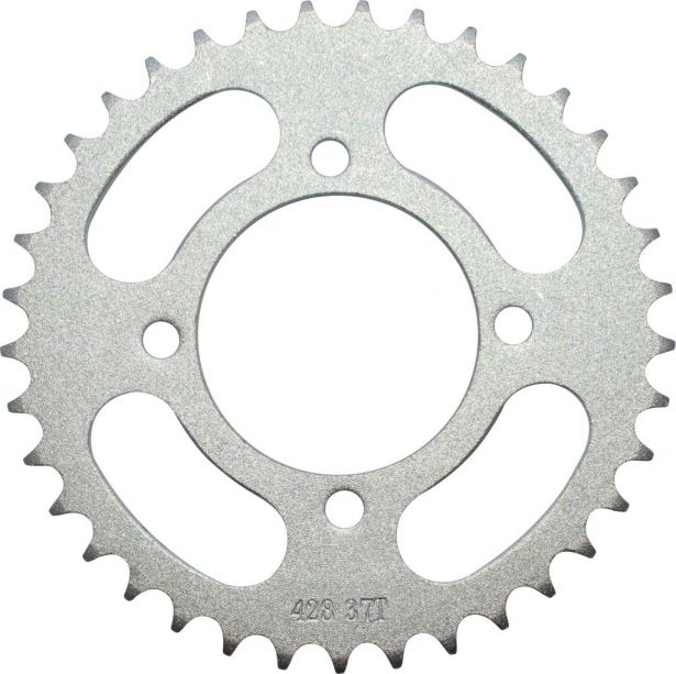 Sprocket - Rear, 428 Chain, 37 Tooth