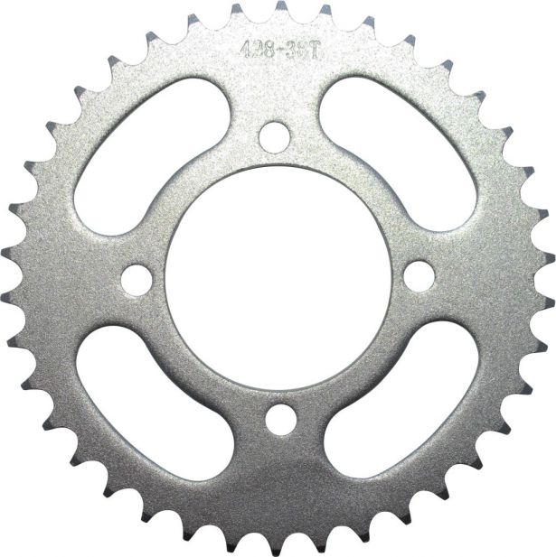 Sprocket - Rear, 428 Chain, 38 Tooth