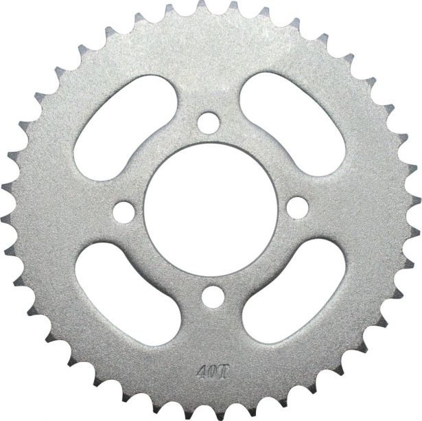 Sprocket - Rear, 428 Chain, 40 Tooth