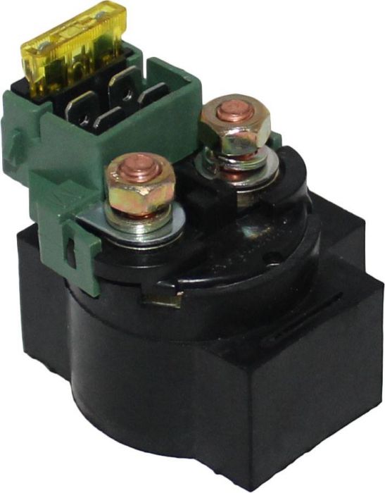 Starter Relay - Starter Solenoid, Fuse Based with 2 Fuses, CF Moto, XY Xinyang, Baja, Chironex, CF188, 125cc, 150cc, 250cc, 300cc, 400cc, 500cc, 600cc, 625cc